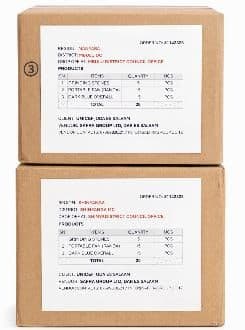 Goods supplied by Saema Group Ltd on a previous institutional contract